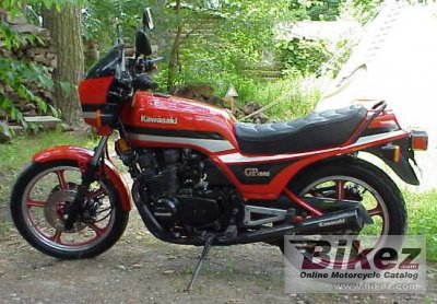 1983 Kawasaki GPZ 550 photo